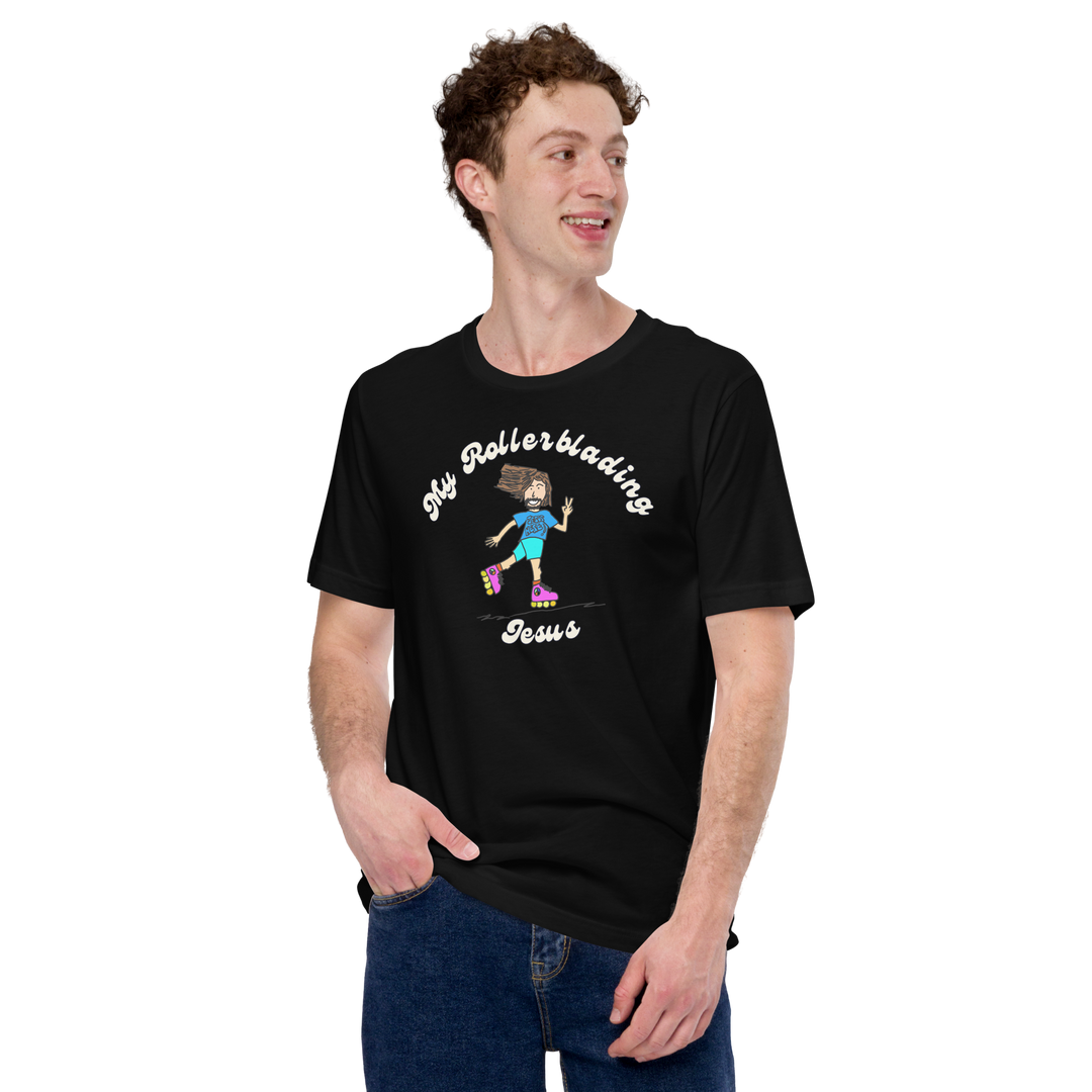 My Rollerblading Jesus Classic Tee